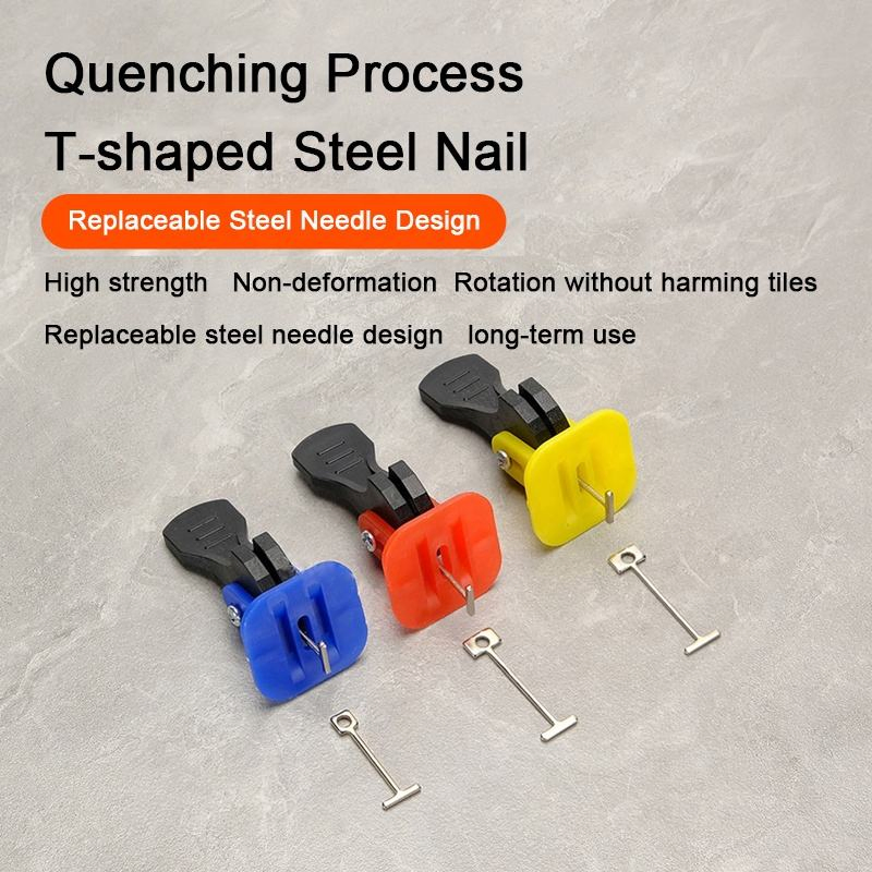 User-Friendly Replaceable Floor Tile Leveler Reusable Tile Leveling System