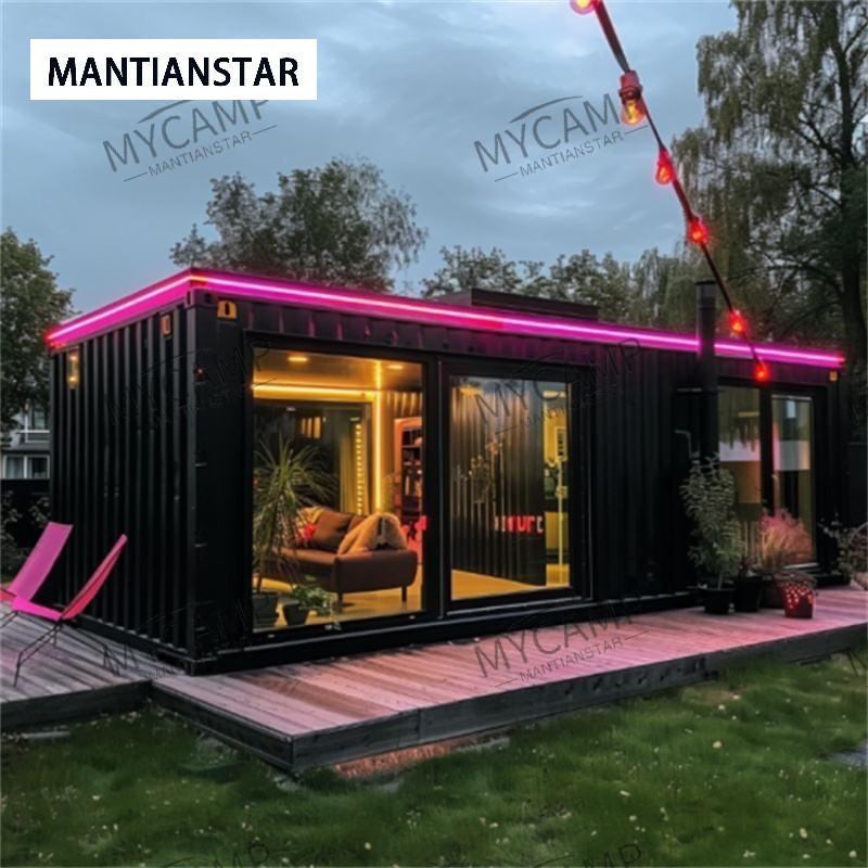 Prefabricada Mobile Modular Prefabricated Space Capsule House for Hotel, Family Use From China