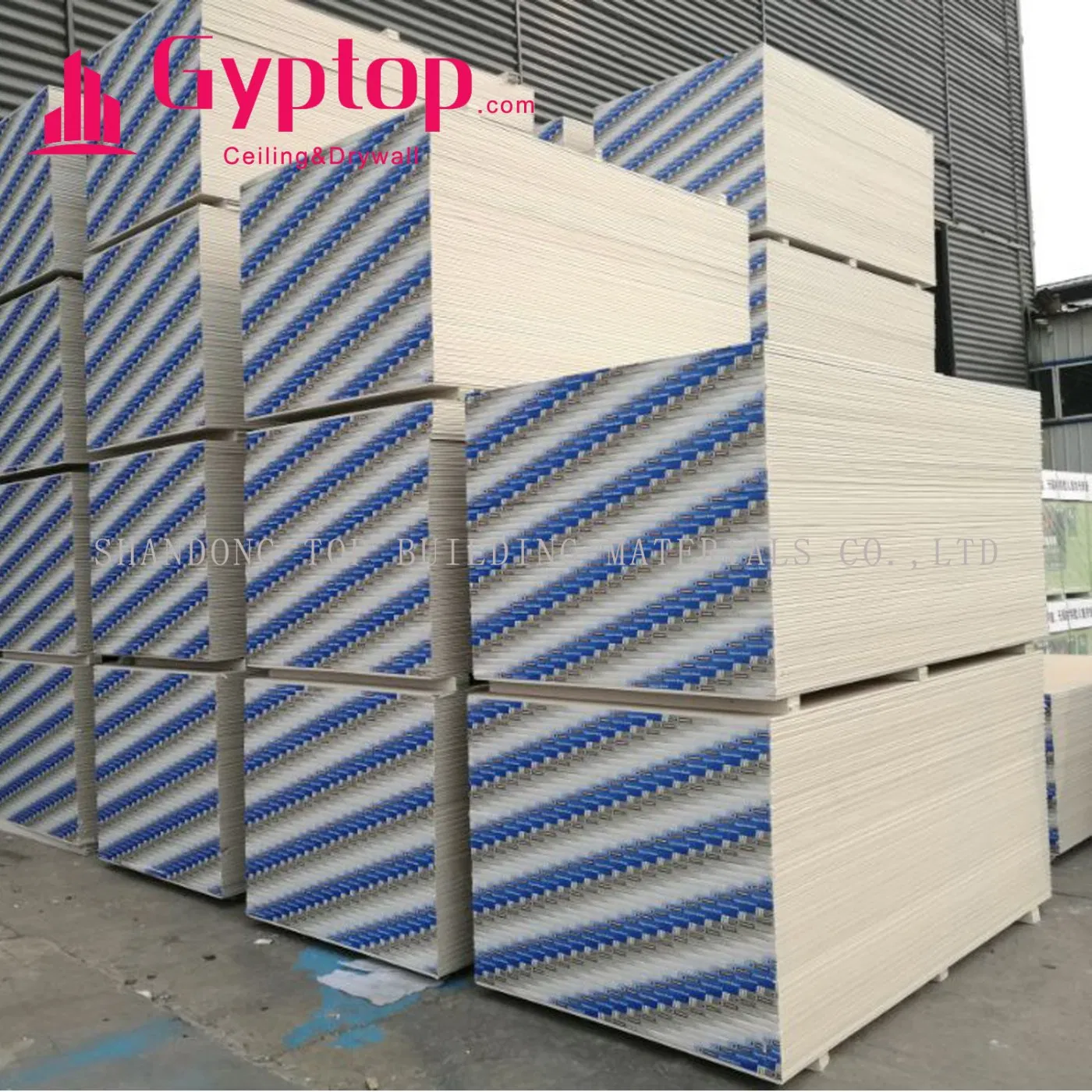 Fire Resistant Gypsum Board/1220*2440*12mm/Fireproof Board for Partition System
