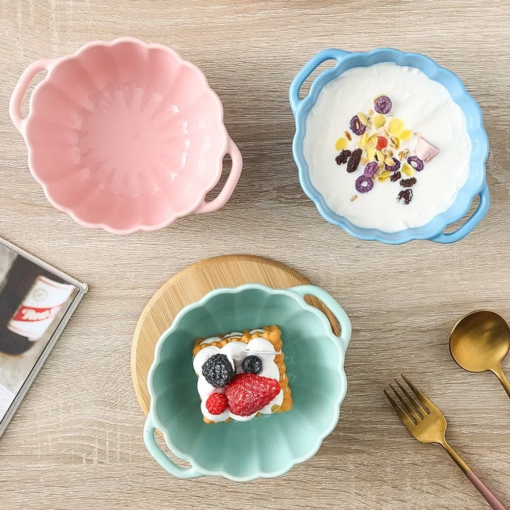 Hygienic Easy to Clean Ceramic Soup Bowl for Chinese Restaurants