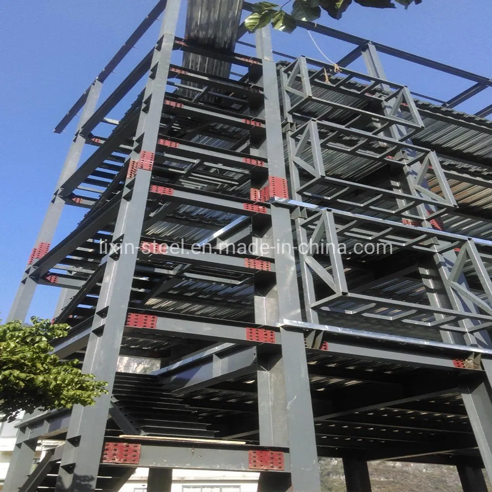 Profession Prefabricated House Building Steel Frame Glass Skylight Steel Structure