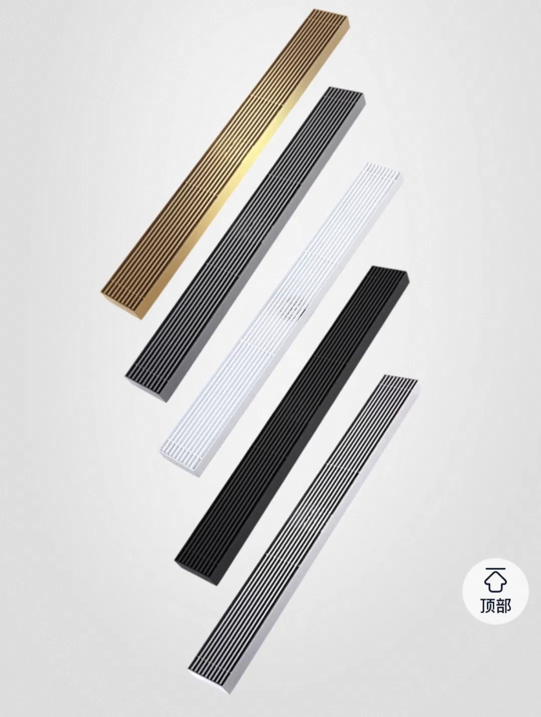 Modern Minimalist Odor-Proof Drain in Matte Black for Stylish Sink Bathroom Drain Floor Drain