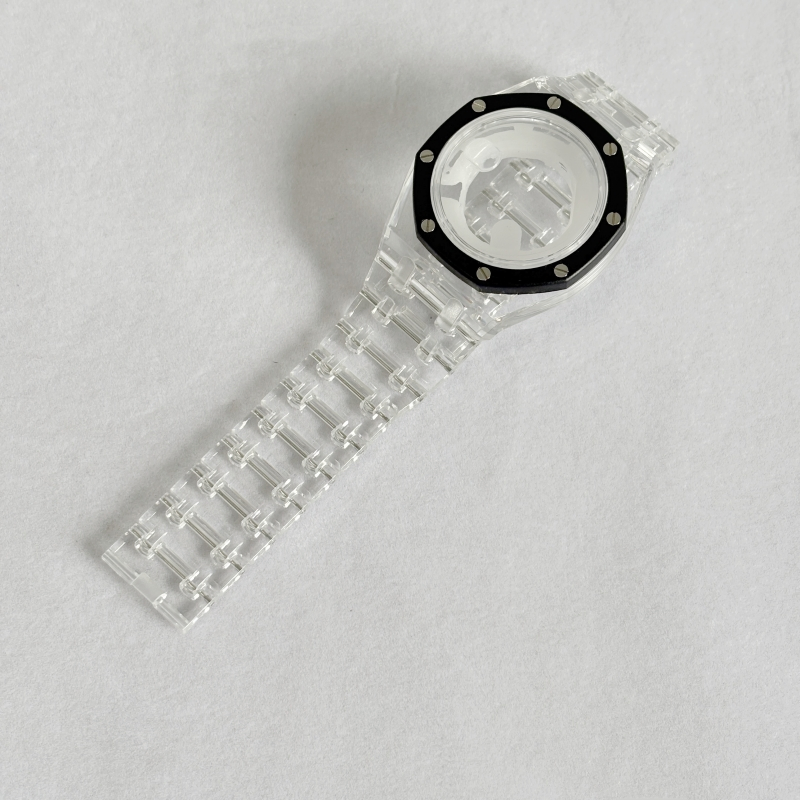 Good Transparent PC Plastic Removable Link Watch Strap