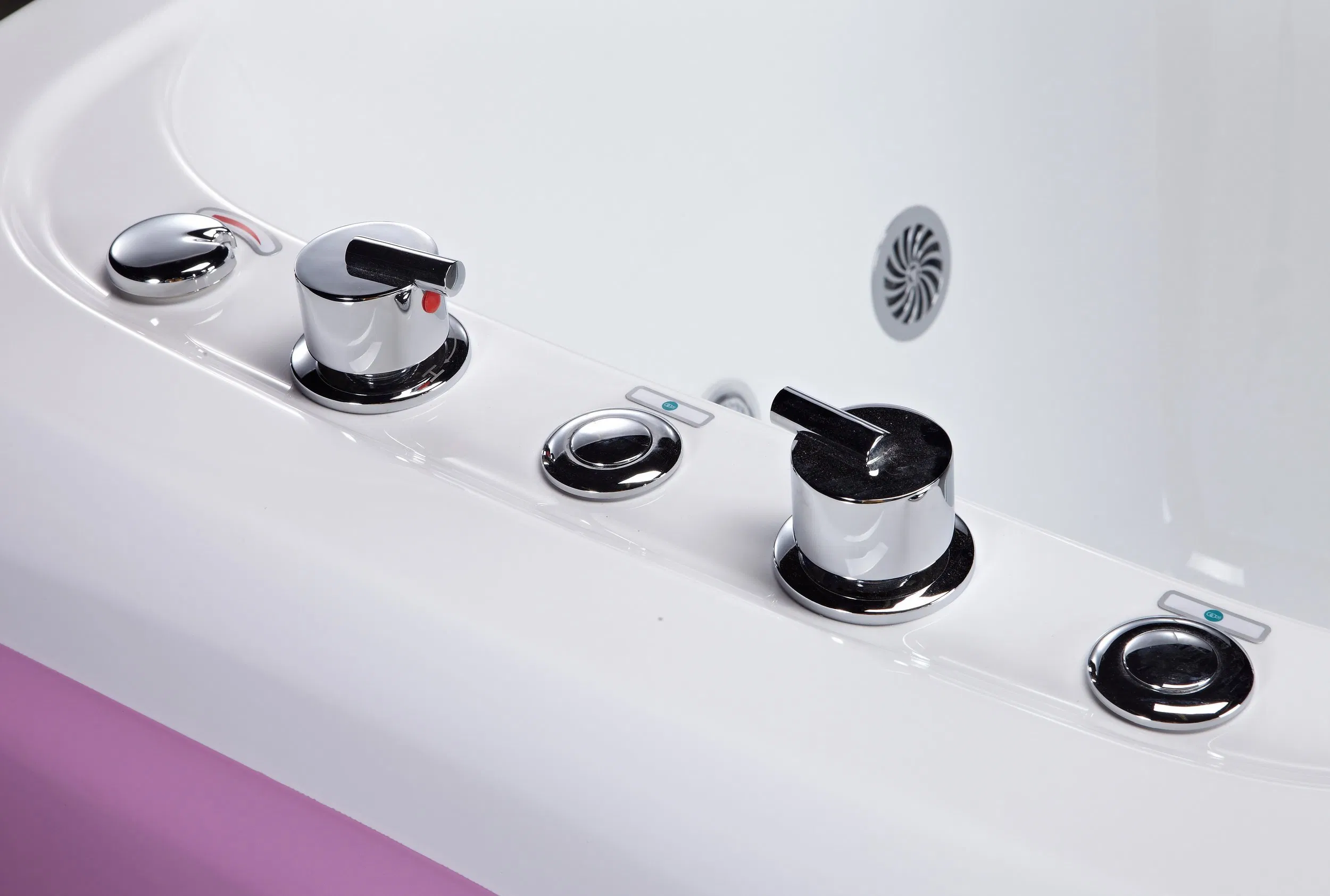 Sunrans Acrylic Hydrotherapy Children's Kid Bathtub Massage Baby SPA Bath Tub with Glass