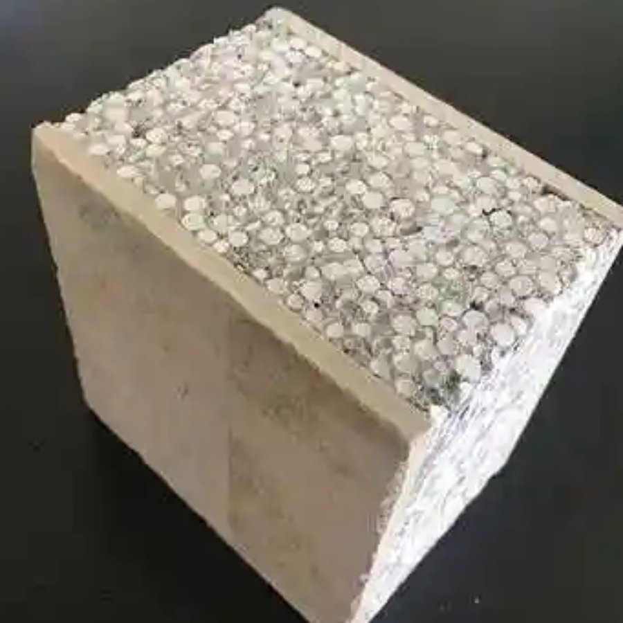 Eco-Friendly Recyclable Cement Sandwich Wall Board for Cold Storage Thermal Insulation