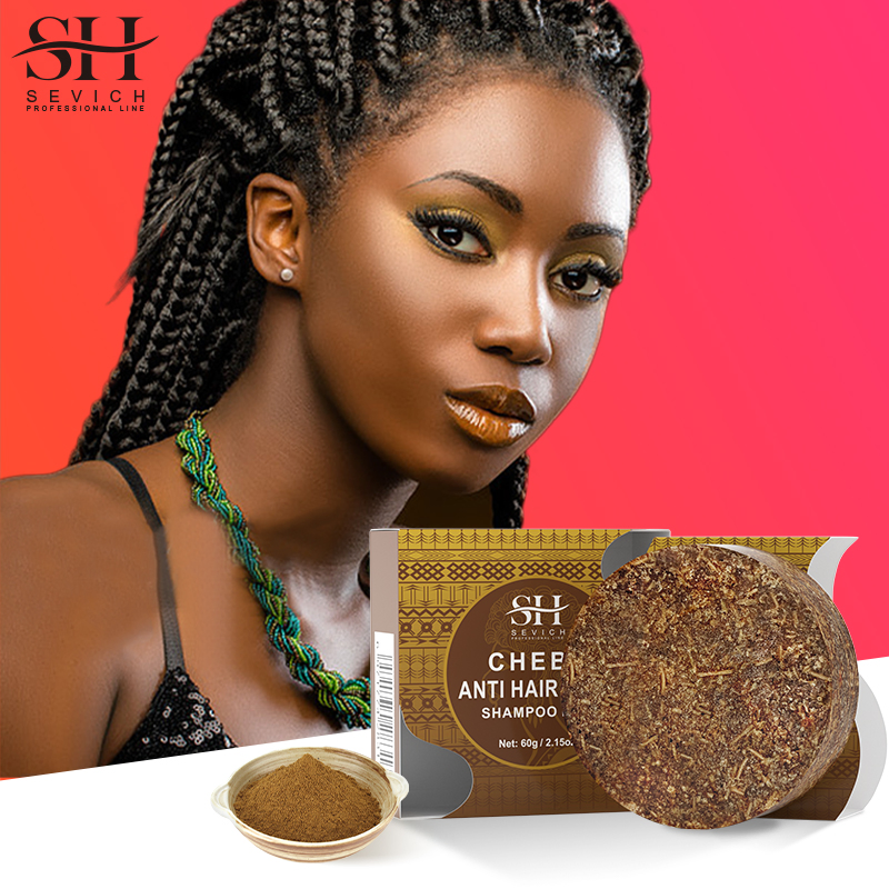 Chebe Shampoo Bar for Hair Regrowth African Crazy Traction Alopecia Anti