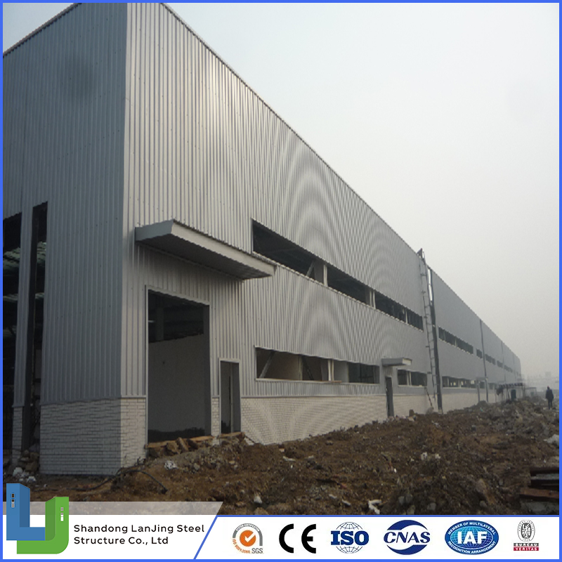 H Steel Beam and Steel Column for Prefabricated House Steel Structure Buildingv