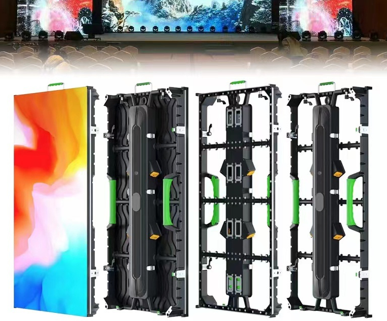 Waterproof P3.91 Outdoor Rental Advertising LED Video Wall