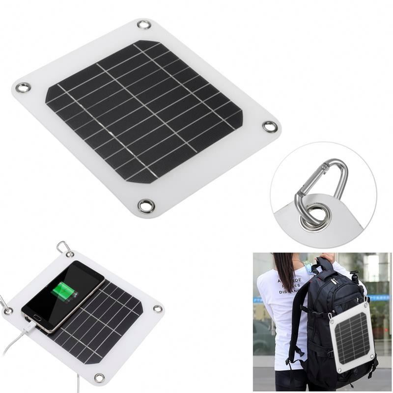 Портативная солнечная панель 5W с USB для телефона