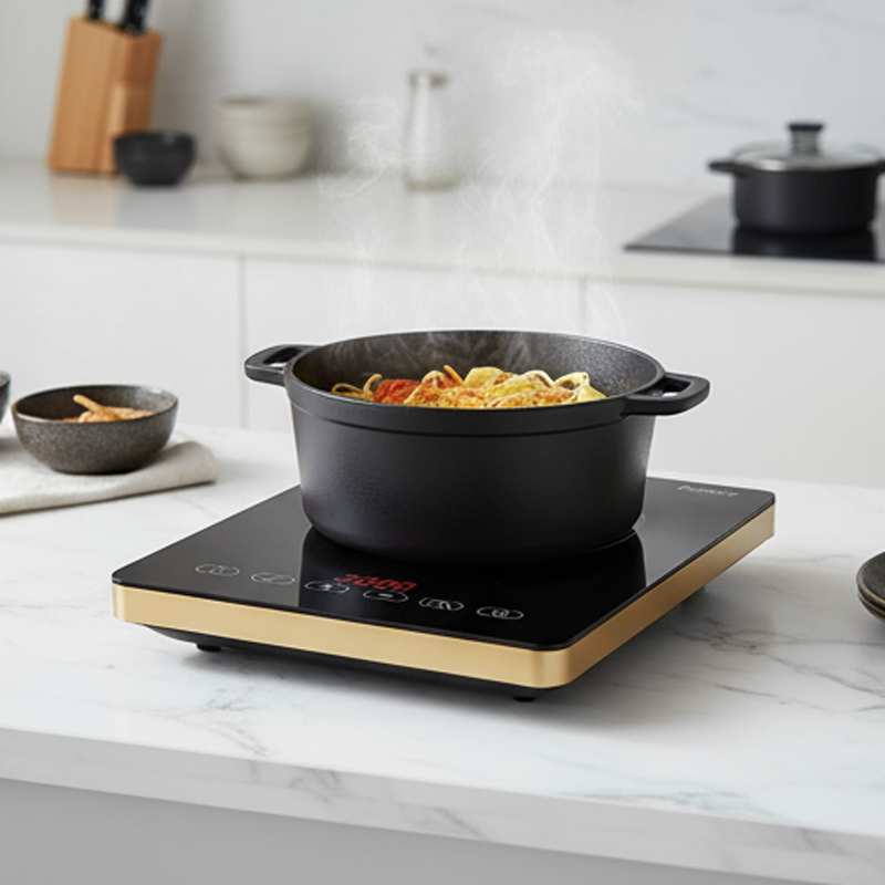 Smart Electric Stove Portable Induction Cooker Kitchen Appliance for Easy Cooking