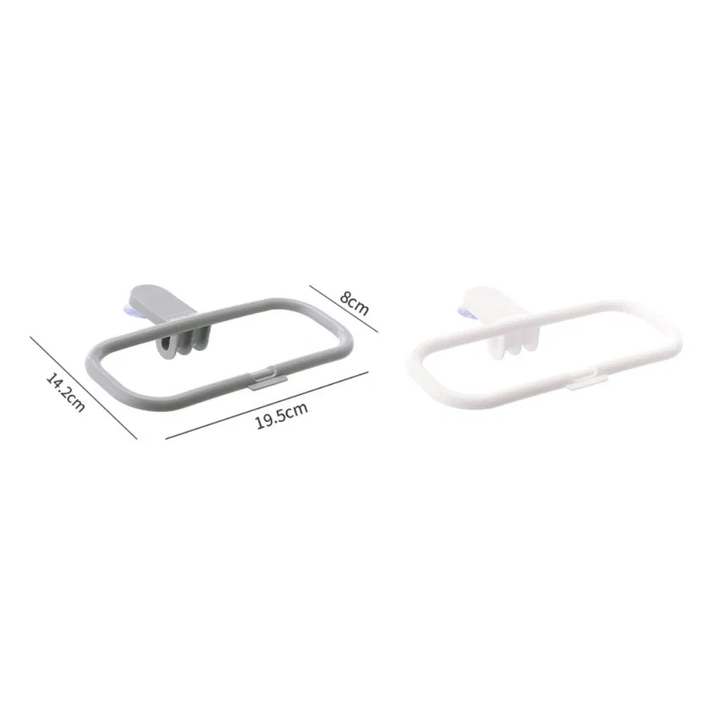 Cleaning Pad Holder Portable Plastic Portable Hanging Bag Kitchen Trash Storage Esg23207