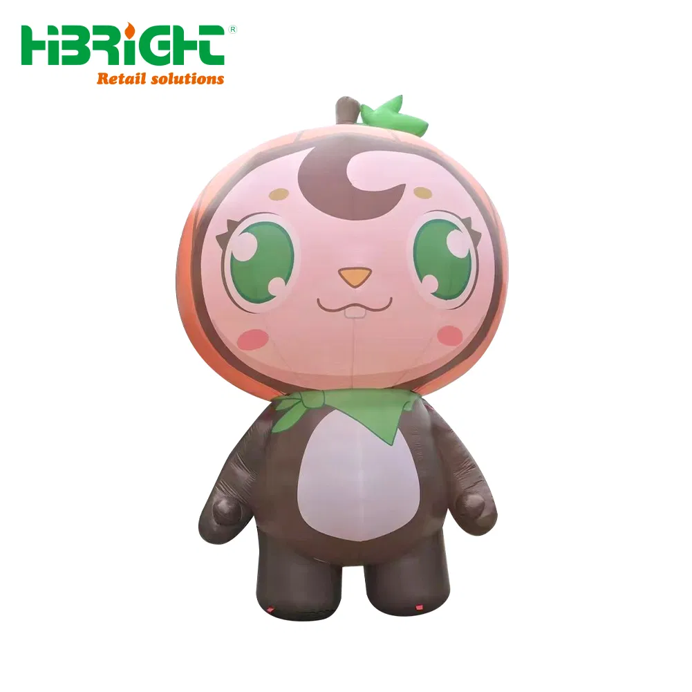 OEM Design Durable Advertising Inflatable Cartoon Toy for Supermarket