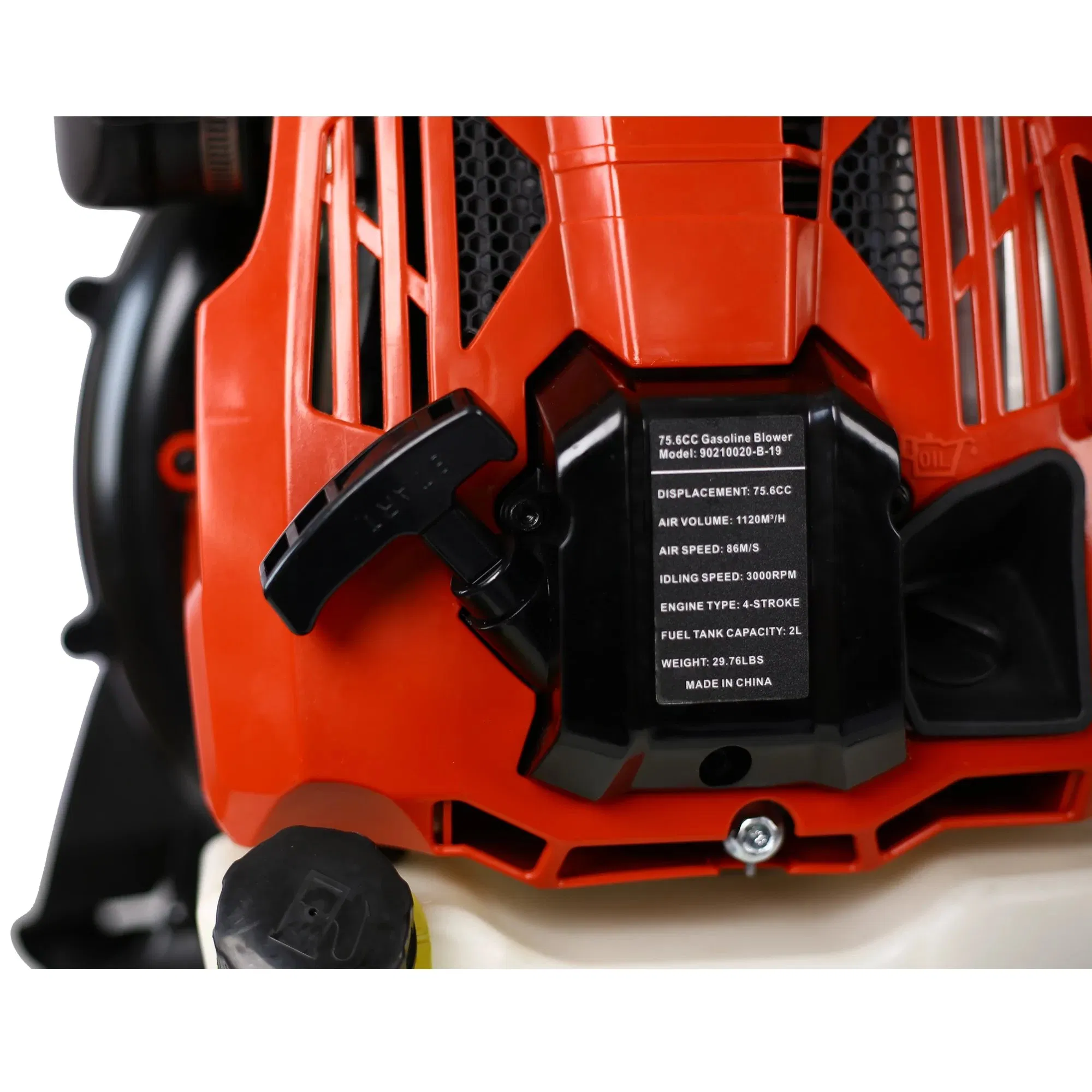 76cc 4-Stroke Backpack Gasoline Blower for Garden & Snow with Petrol Engine (GB760-4)