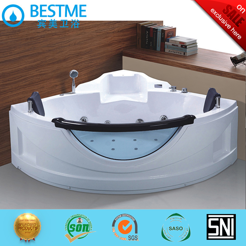 Угловая гидромассажная ванна BESTME KB-310