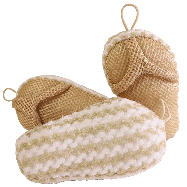 Bath Sponge Body Scrubber for Body Wash Bathroom Large Size Bathing Accessories New Design Soft Skin Care Exfoliating Bath Sponge