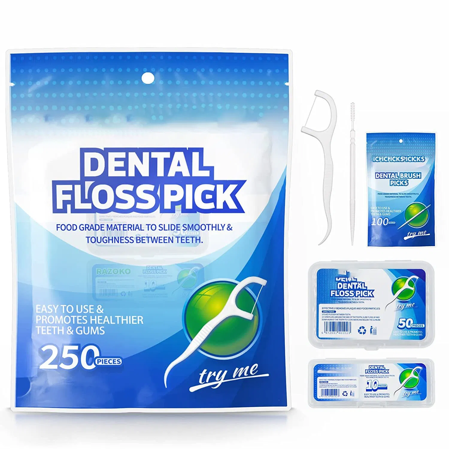 Professional Dental Floss Pick with High Quality
