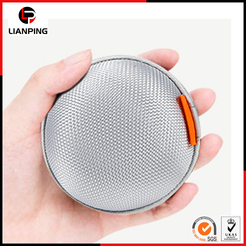 Чехол для наушников EVA ударопрочный с сетчатым карманом