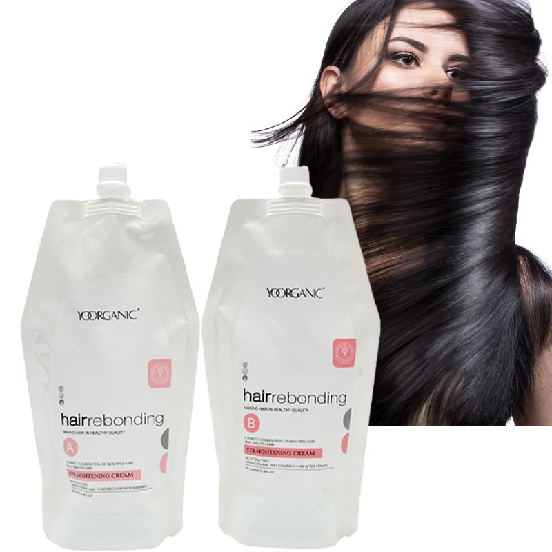 OEM/ODM Natural Hair Permanent Rebonding Straightening Styling Perm Lotion and Hair Curling Cream for Salon Use