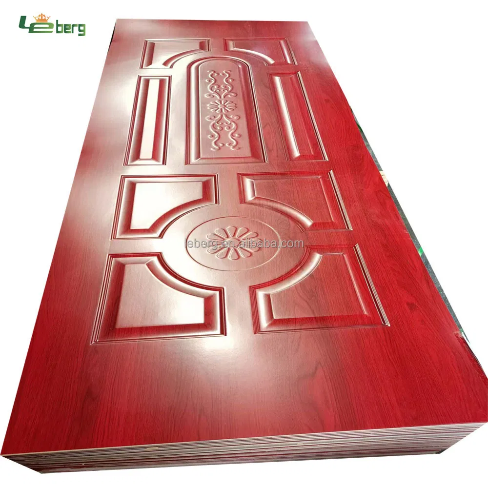 Molded Melamine Door Skin HDF Used for Interior Door