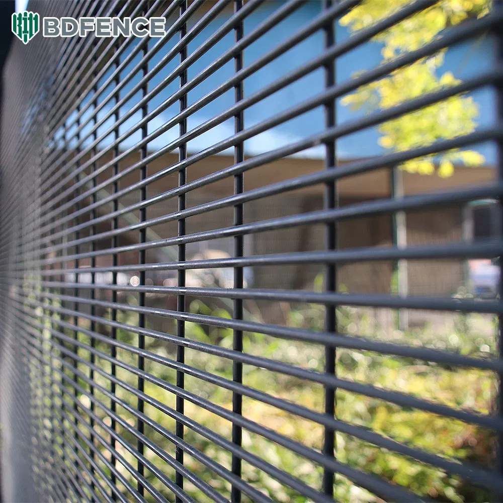 Customized 8 Feet High 358 Anti Climb Fence Powder Coated 358 Security