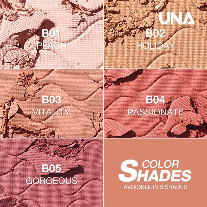 New Product Vegan & Cruelty-Free Long-Lasting Waterproof Matte Makeup DIY Cheek Powder Blush Palette