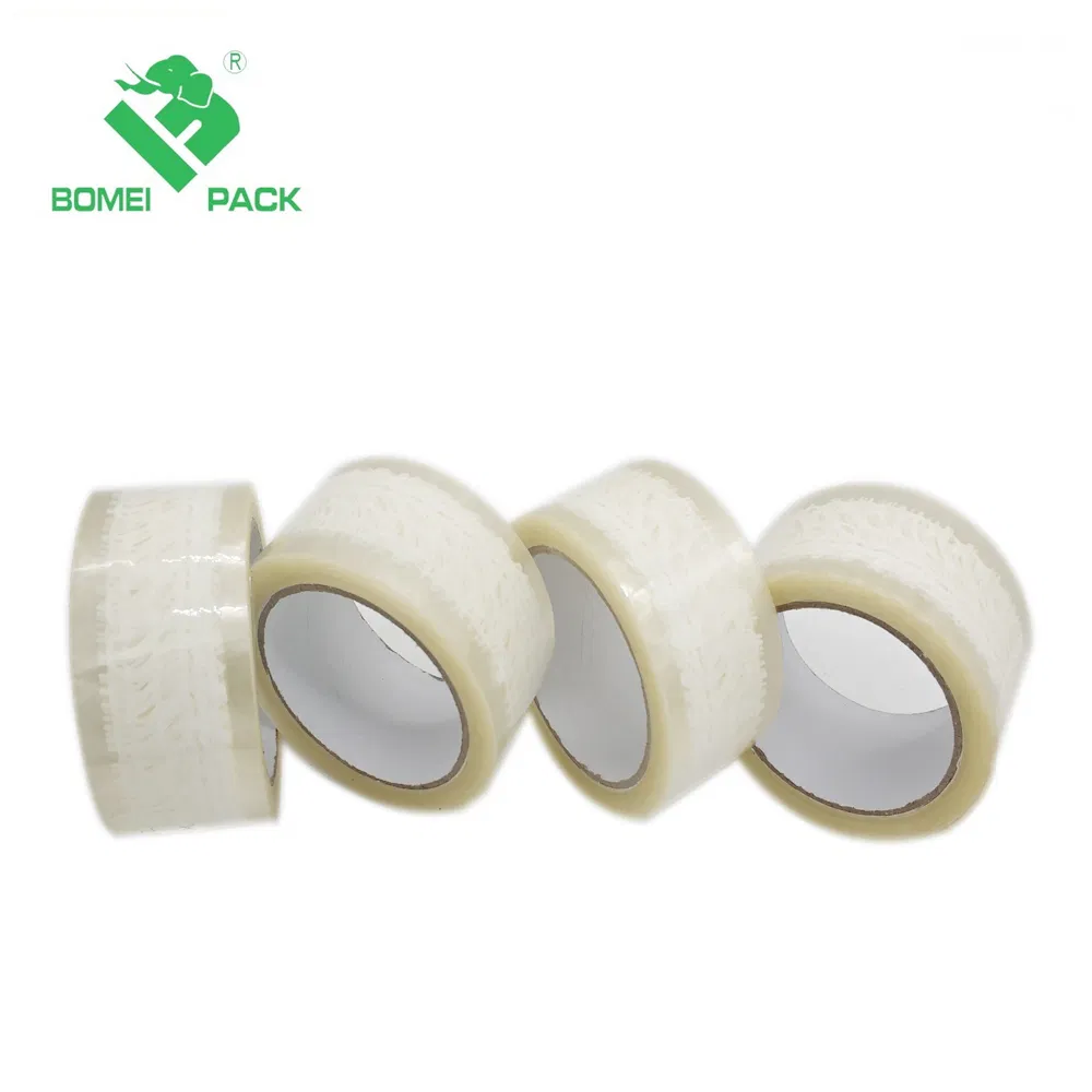 Strong Viscosity BOPP Packing Tape Custom Logo Printed Clear Sellotape