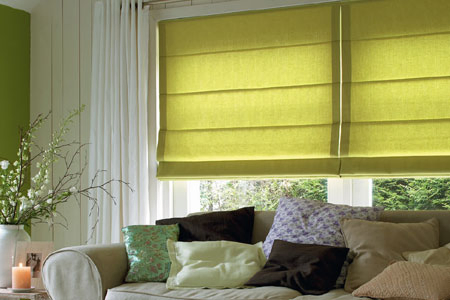 Electric Roman Shade