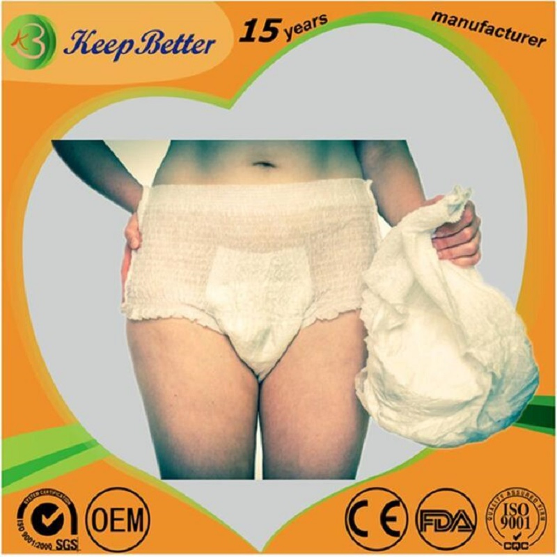 Medical Nursing Home Supermarket Pharmacy Supply OEM Wholesale Disposable Incontinence Products Adult Pull up Pant Underwear Diapers for Adults Elderly Factory