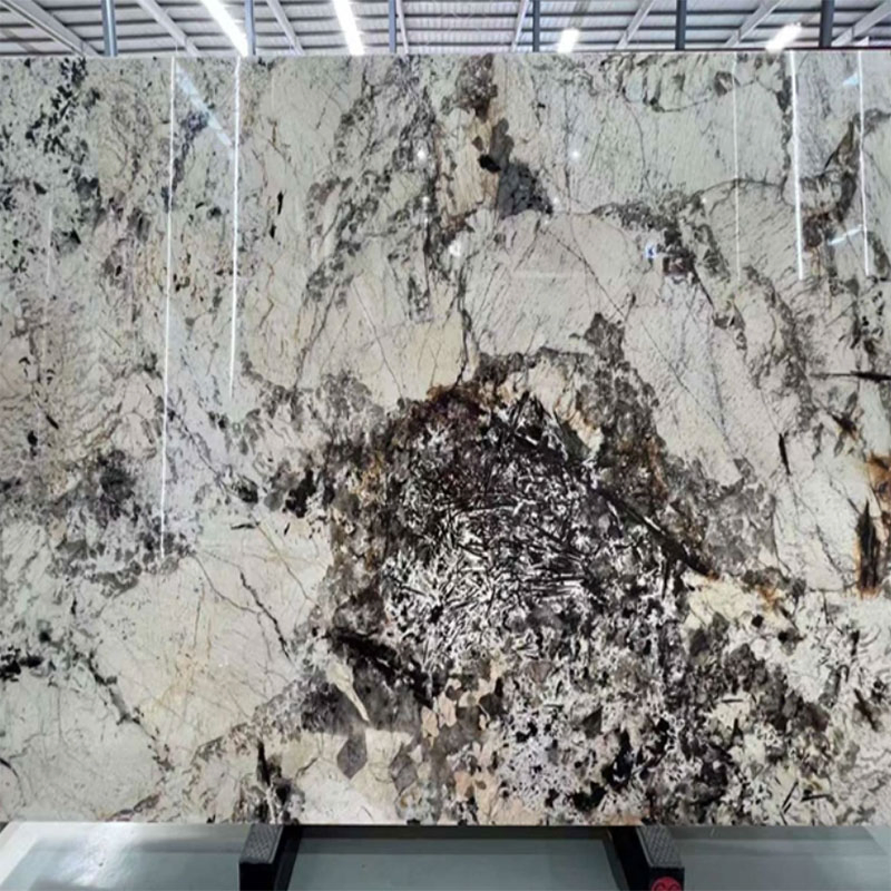 Factory Direct Low Price Luxury Marble Patagonia Marble Granite Slab Translucent Pandora White Onyx Stairs