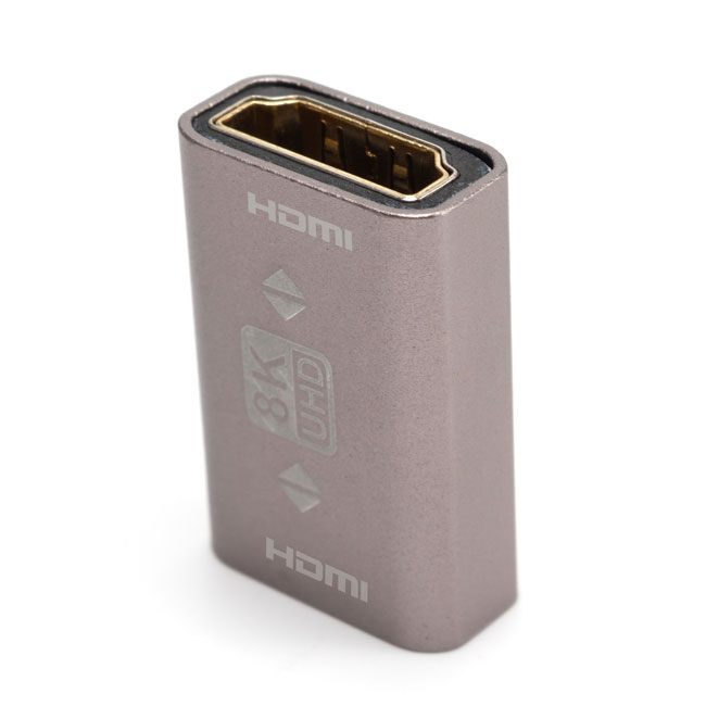 Коннектор HDMI Female-Female 8K 48Gbps с Ethernet
