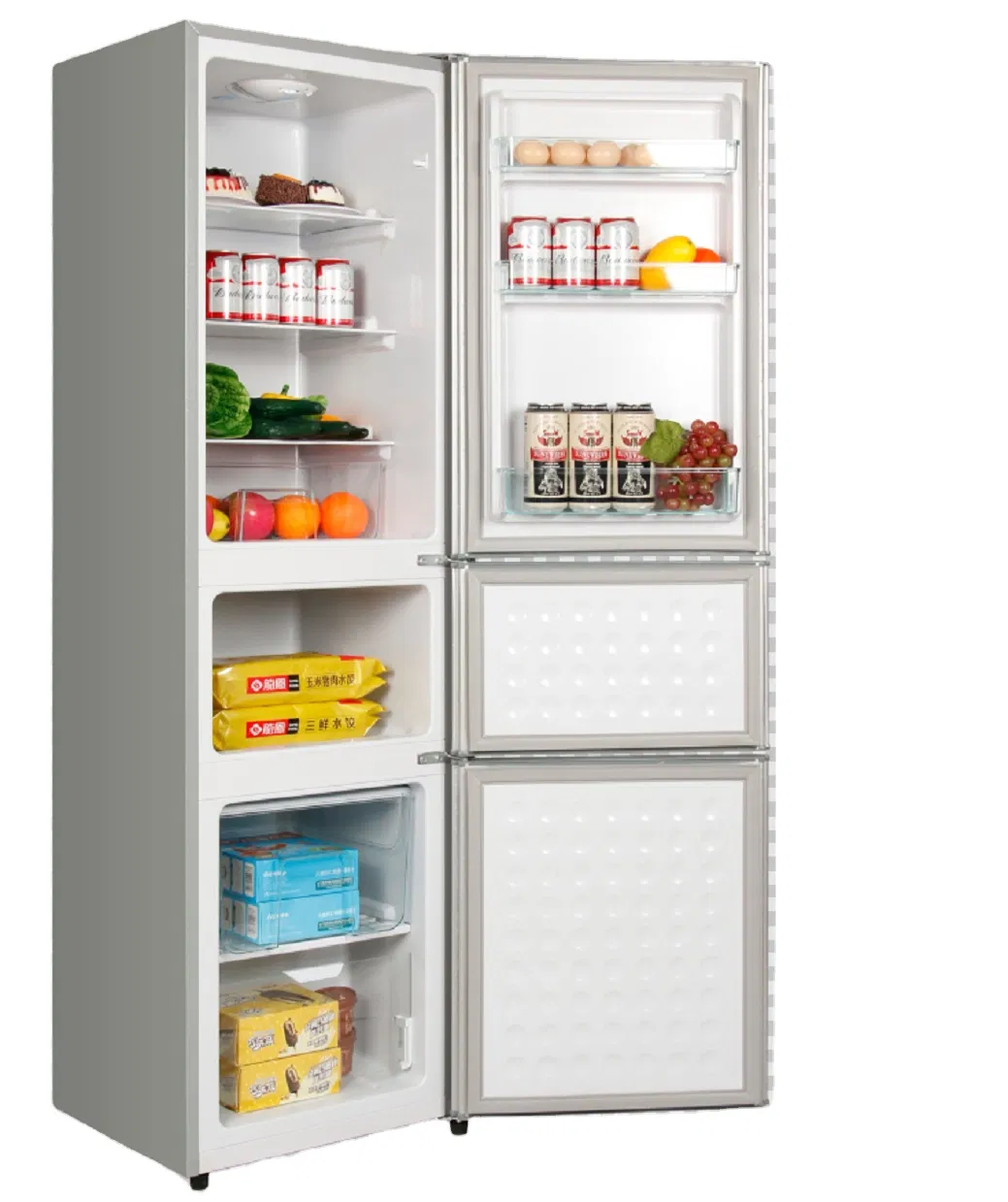 Bcd-108s Triple Door Refrigerators with Electric Cold Drink Refrigeration