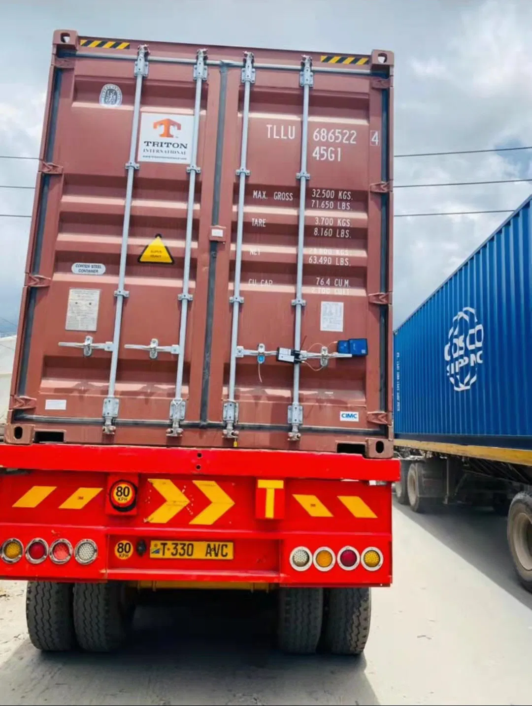 Container Position Tracking Smart Lock