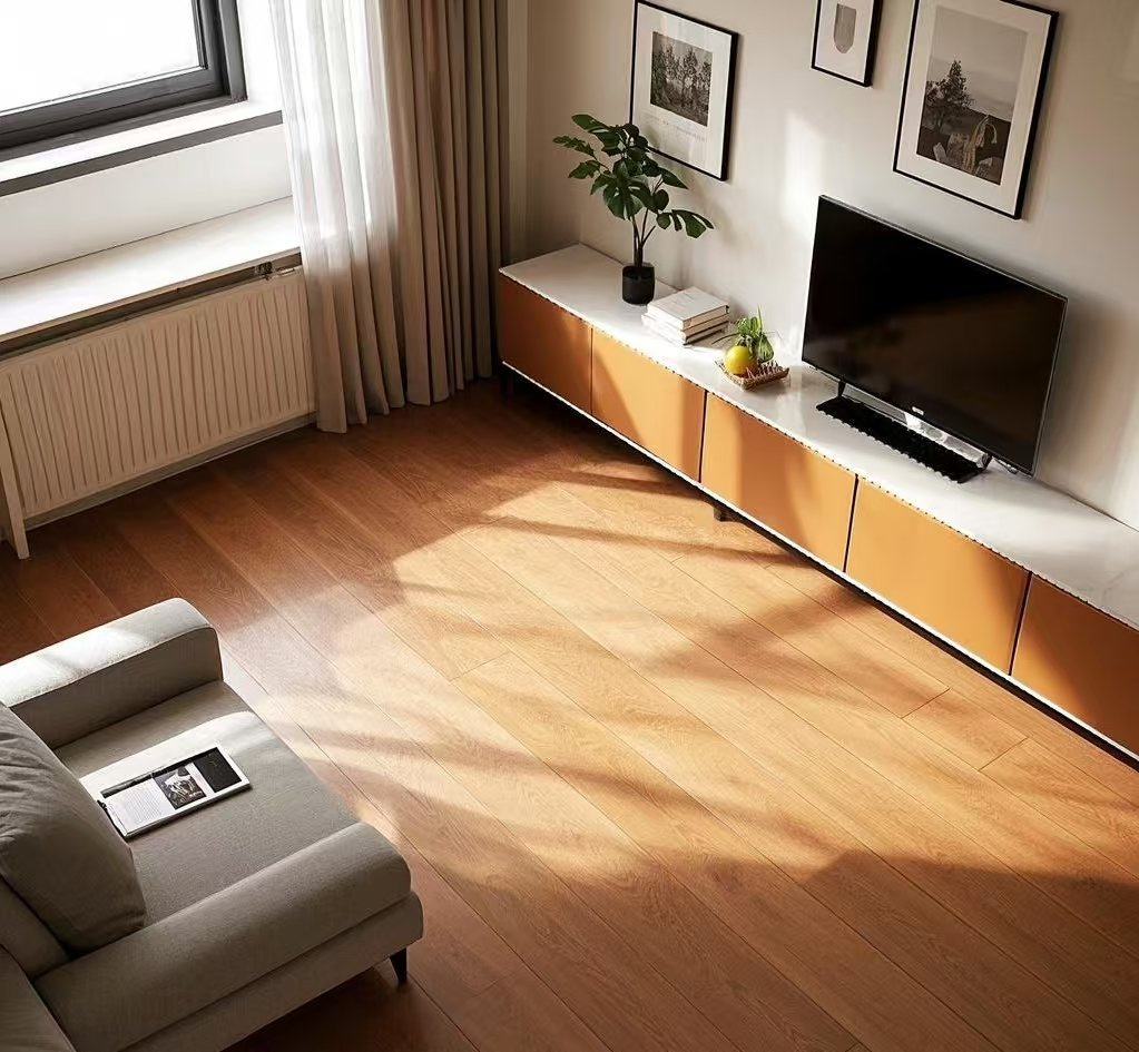 High Quality Durable HDF V-Grooved Parquet Laminated Laminate Wood Flooring