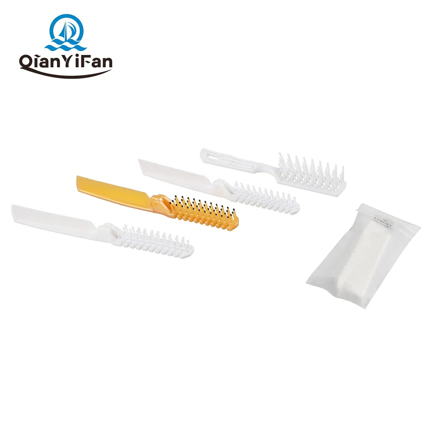 Hotel Disposable Wheat Straw Comb Individually Wrapped Suitable for Hotels, Resorts, SPA, Family
