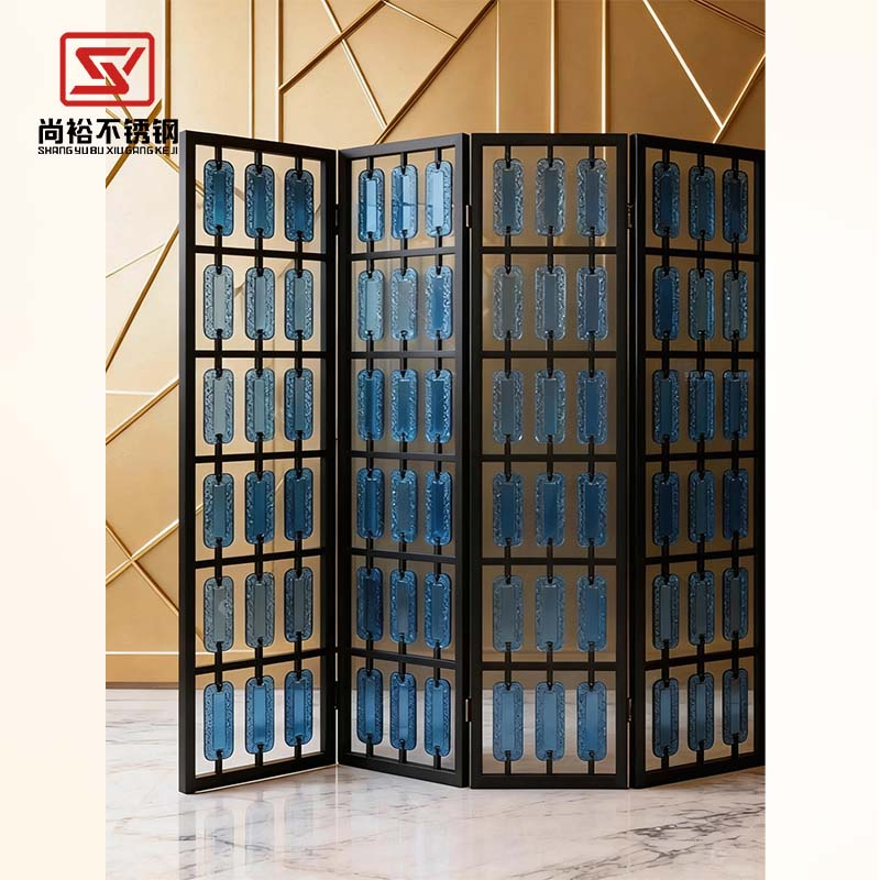 Elegant Stainless Steel Decorative Glass Curtain Wall Partition