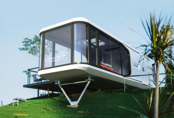 2025 Movable Solar Home Luxury Tent Hotel Camp Capsule Modular Container Apartment Prefab House