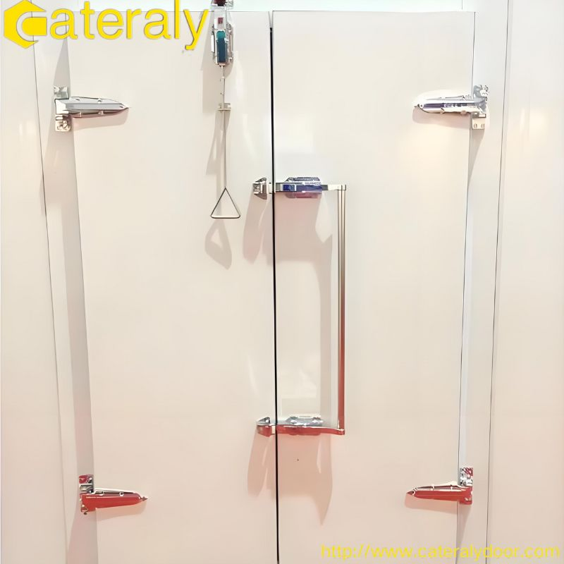 Cateraly Customizable Automatic Sliding Cold Storage Door with Durable Hardware Options