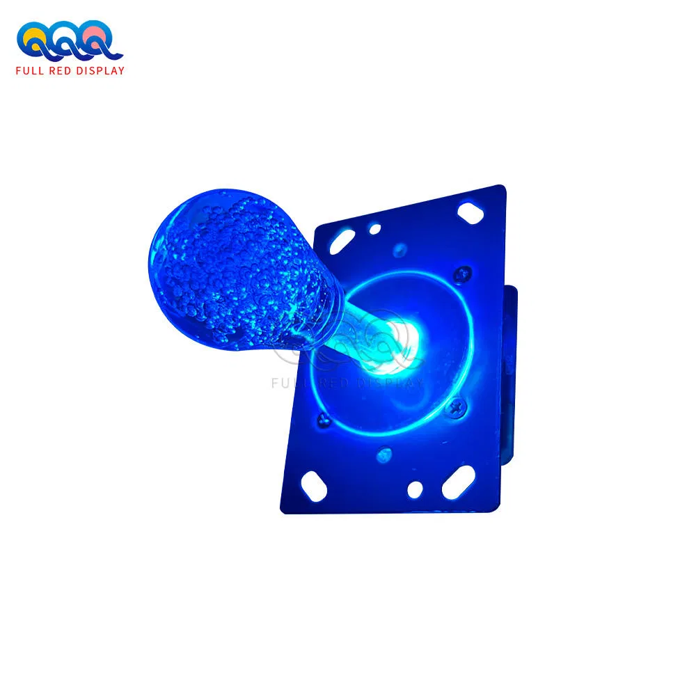 Customize Fish Game Elliptical Rocker Joystick LED Light Game Round Fishing Machine Fish Game Joystick