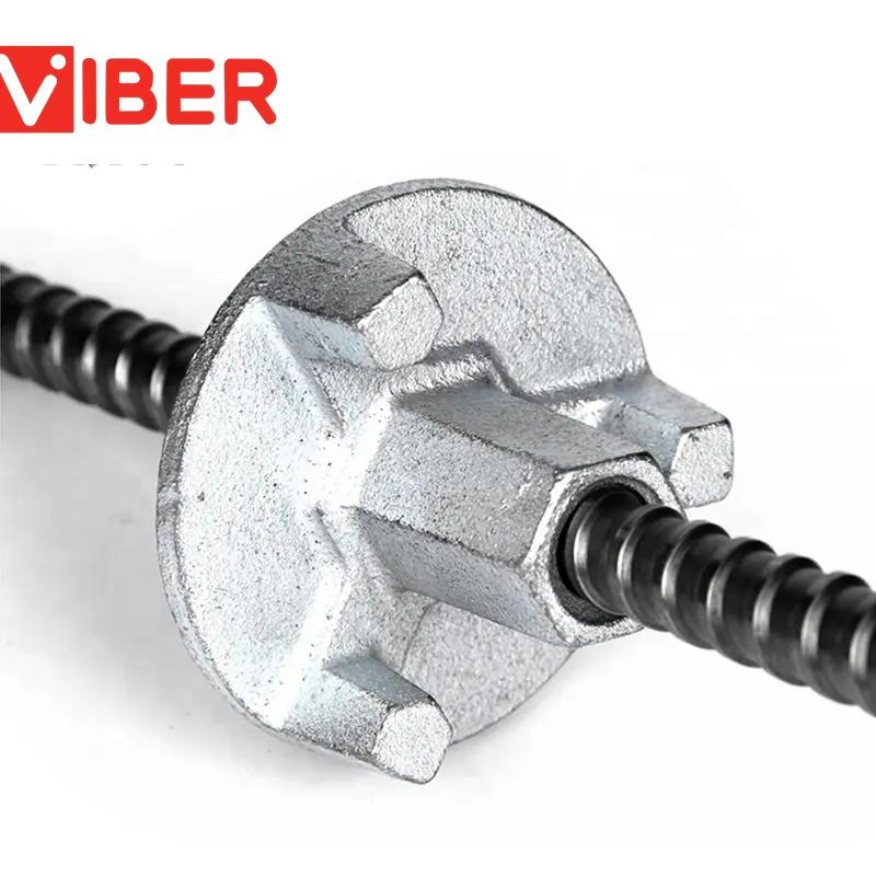 Formwork Fasteners Tie Rod Butterfly Wing Nut for Scaffolding