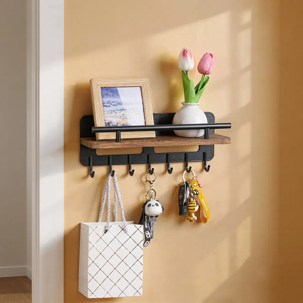 Rack Wall Key Hanger Multifunctional Storage Rack