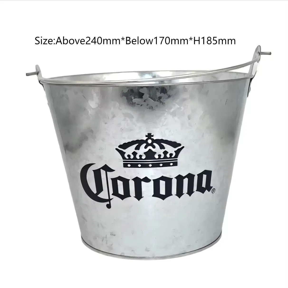 Recyclable Ice Buckets for Beer in Bars & Outdoor Water Play for Kids-Customizable Tin Box