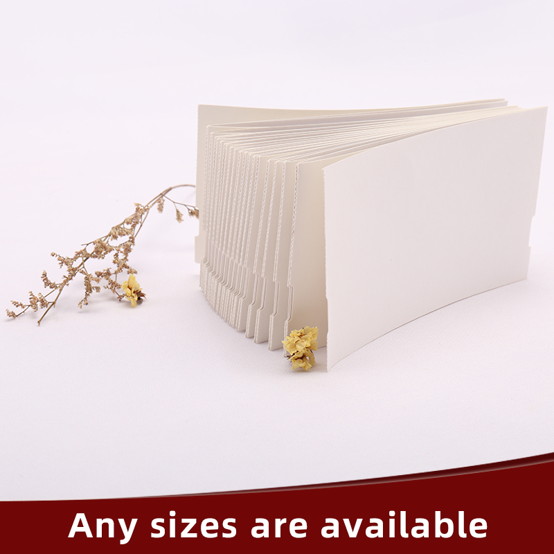 Thermal Card Label Sticker Material Cardboard Folding Top Thermal Label