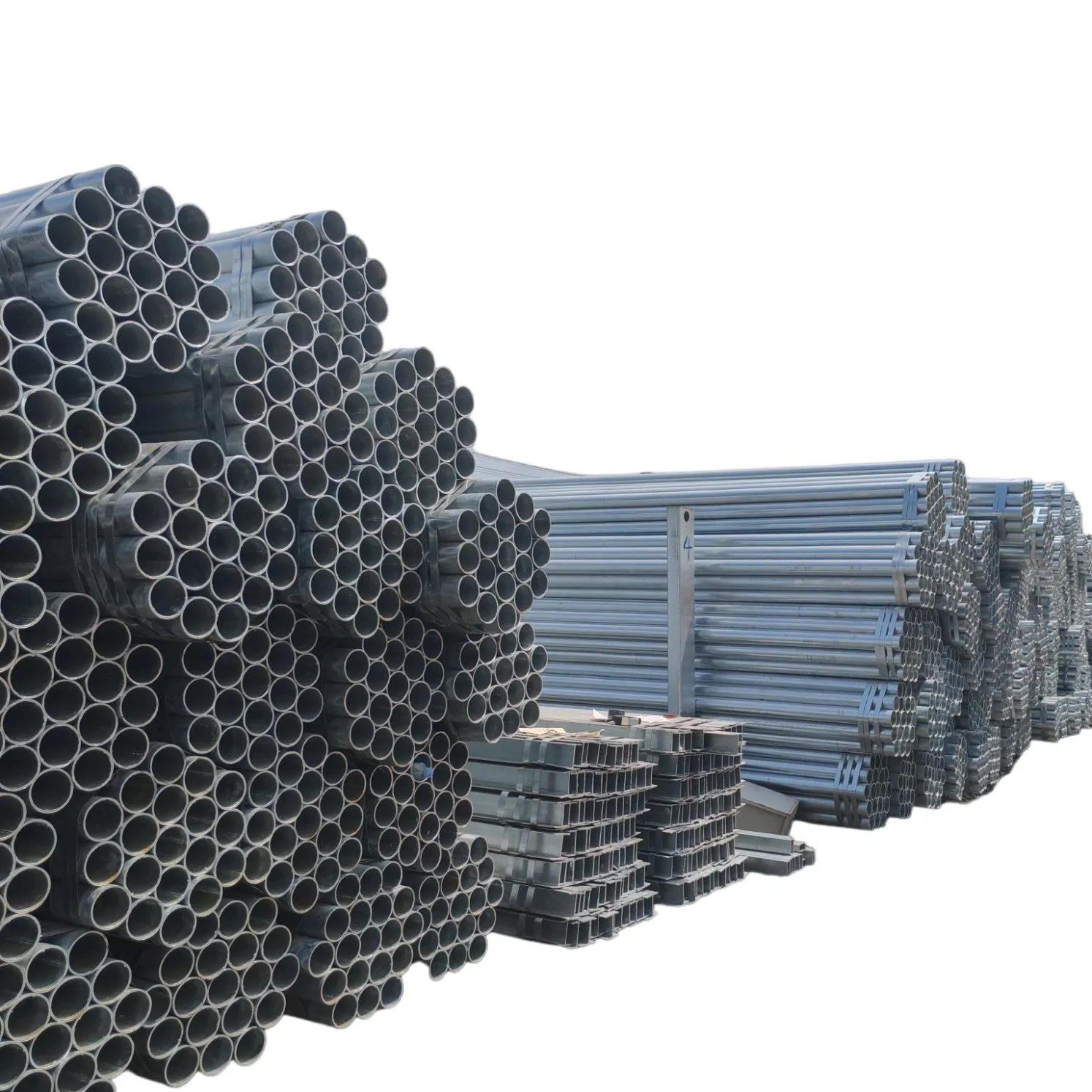 Heavy-Duty Galvanized Round Steel Tube with 300G/M² Zinc Coating