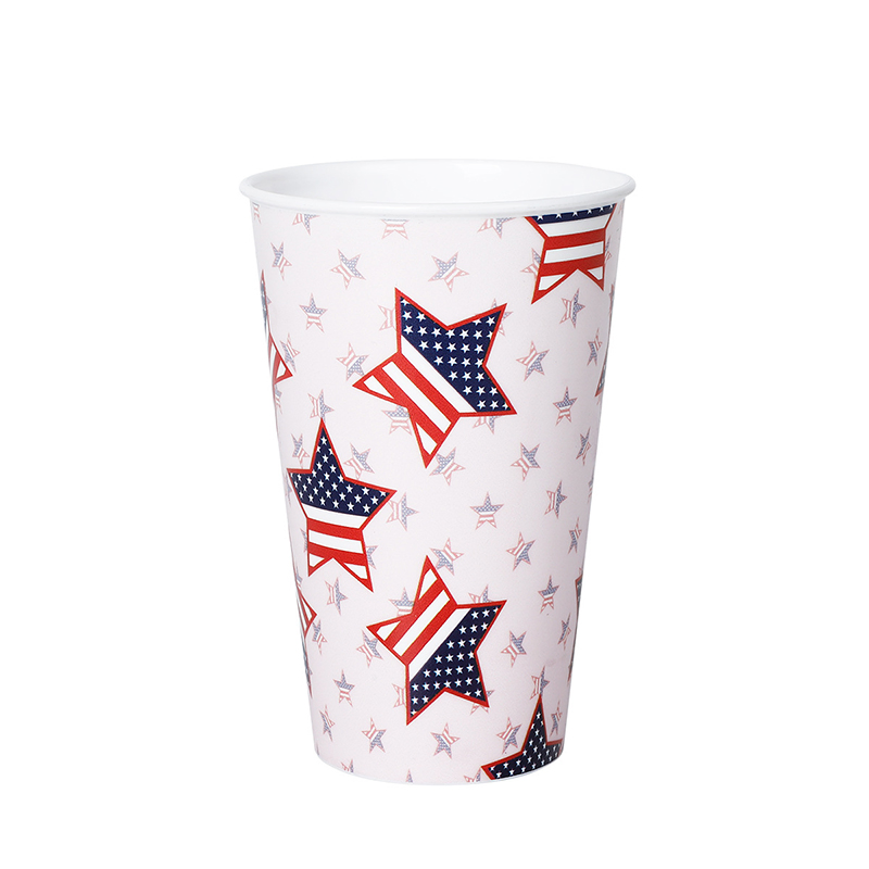 Бумажные стаканы для кофе 16 oz с защитой от протекания