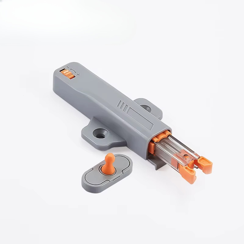 Cabinet Door Rebound Device Push to Open Touch Open Latch Plastic Damper Kitchen Furniture Hardware