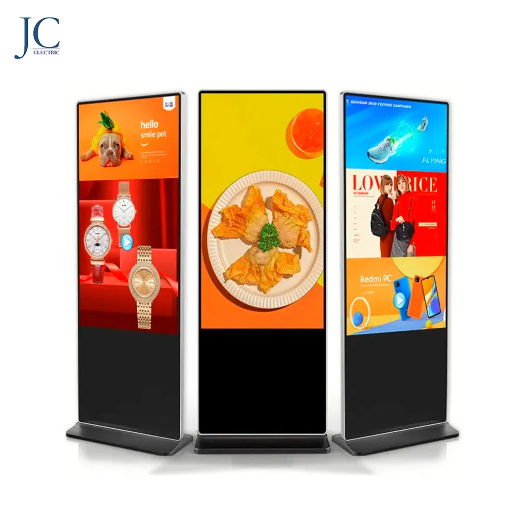 Full HD Indoor Digital Advertising Screen for Fashion Stores with Android Wi-Fi