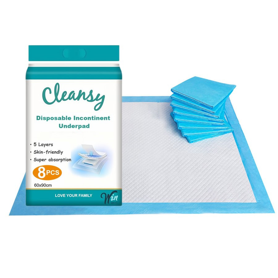 Soft and Absorbent Disposable Under Pads for Beds