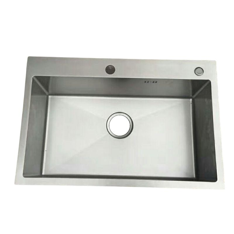 Factory Wholesale Modern Kitchen Sink 304 Stainless Steel Single Bowl Multi-Functional Sink