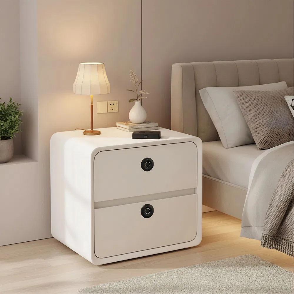 Fingerprint Cabinet Lock Works with Tuya & Ttlock APP Standalone Smart Locker Lock for Home/Office/Wardrobe