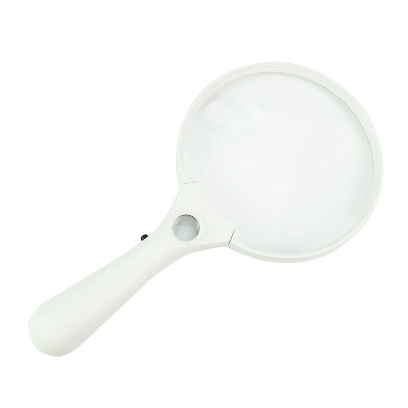 High Quality Large LED Handheld Magnifying Glass with Light Illuminated Reading Magnifier